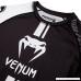 Venum Logos Rashguard Long Sleeves Black White B079FXFQGM